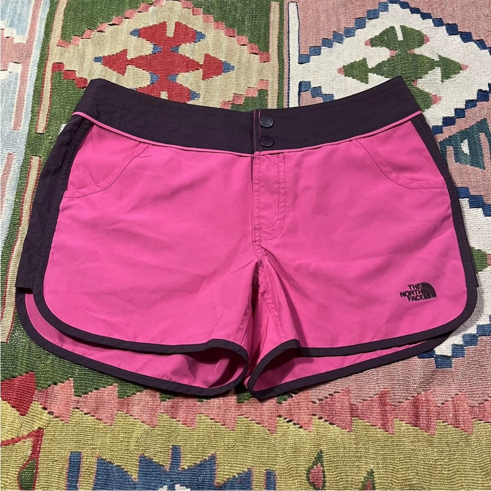 The North Face Pink & Purple Outdoor Walking Shorts Women’s Size 10
